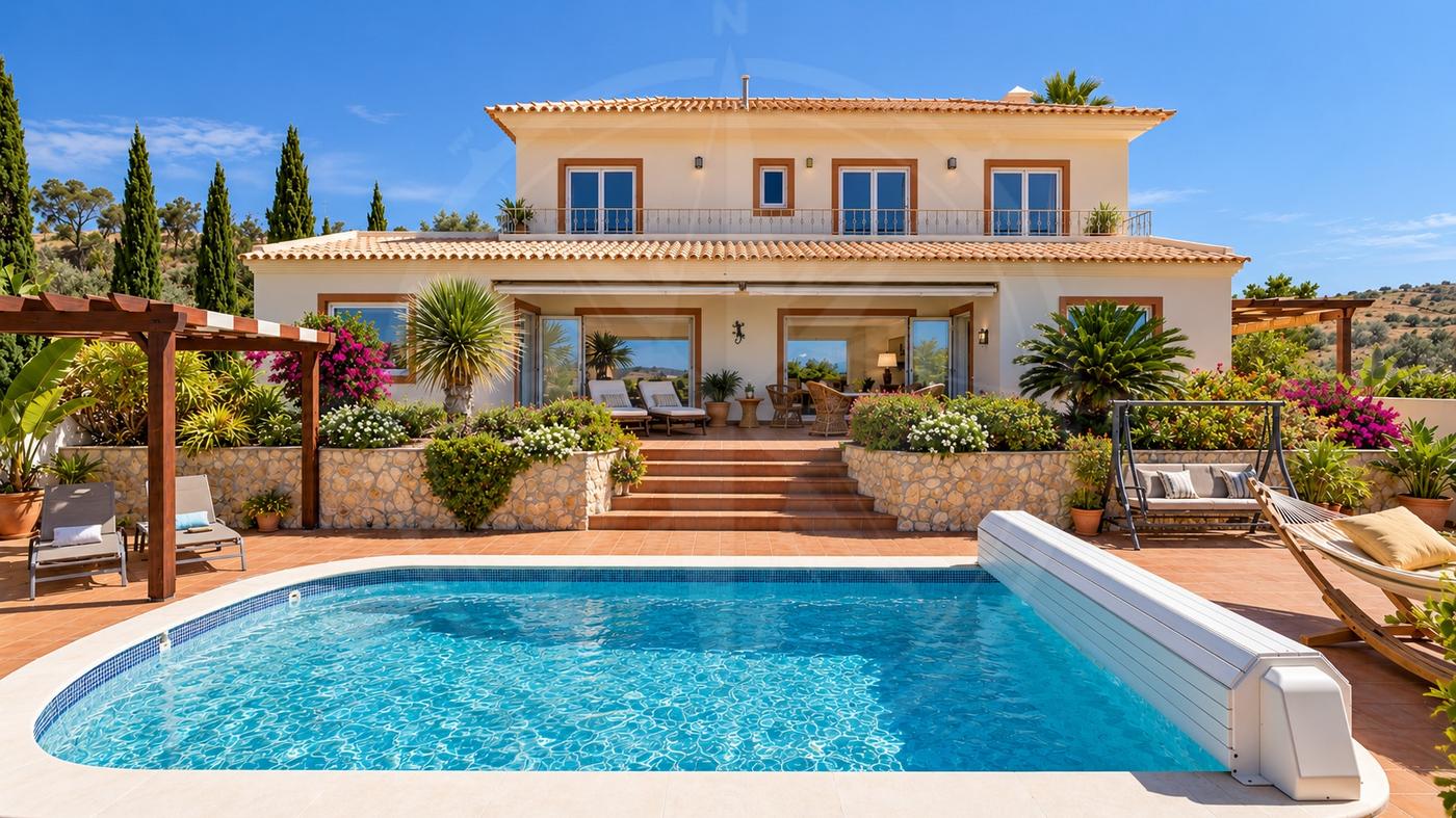 4 Bedroom Villa with Pool & Magnificent Views in Countryside